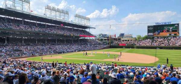 Wrigley Field, section: 225, row: 3, seat: 22