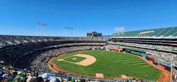 Oakland Coliseum, section: 308, row: 14, seat: 8