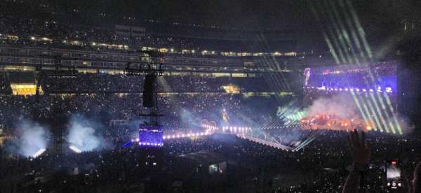 Gillette Stadium, section: CL35, row: 2, seat: 7
