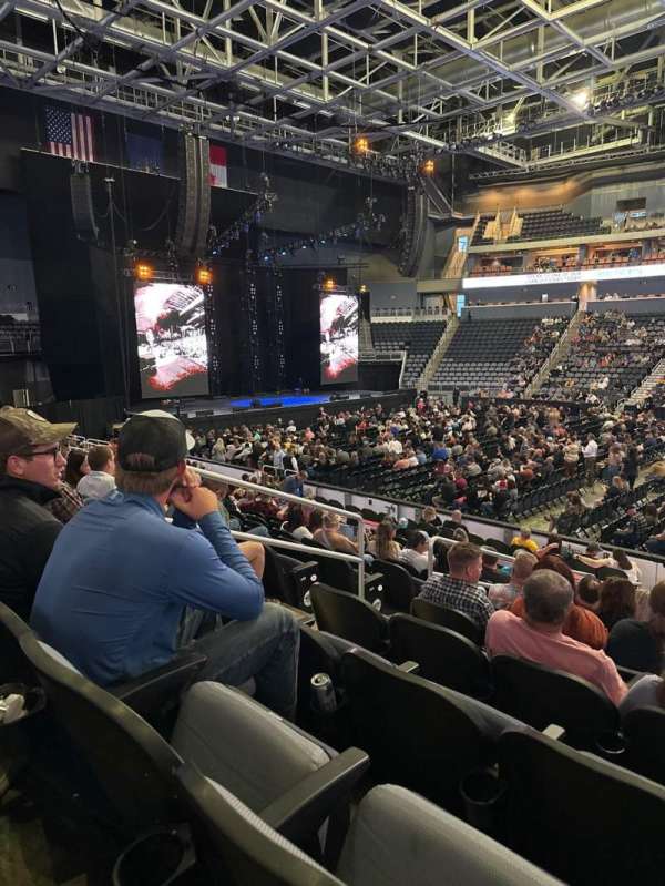 Ford Center, Indiana, section: 105, row: P, seat: 12