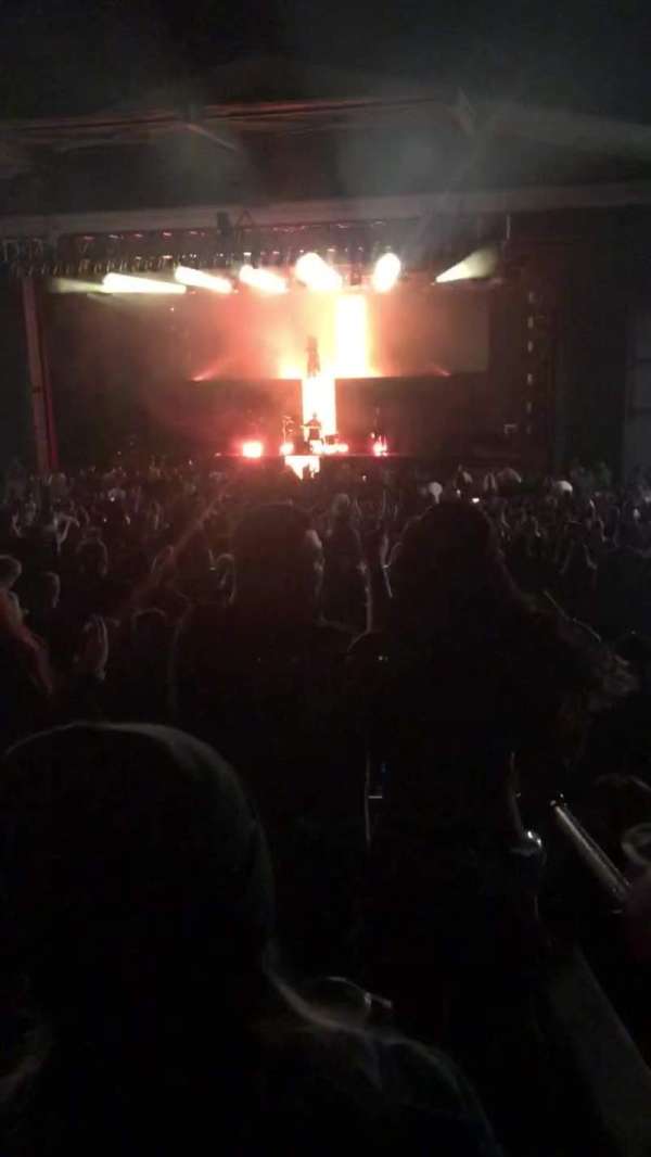 The Greek Theatre, section: B Right Center, row: D, seat: 132-134