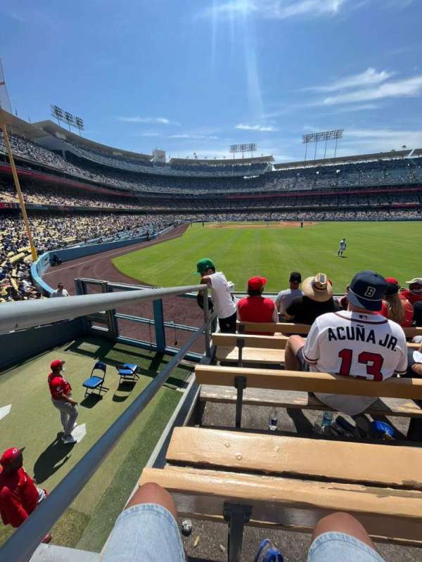 Dodger Stadium, section: 302PR, row: F, seat: 8
