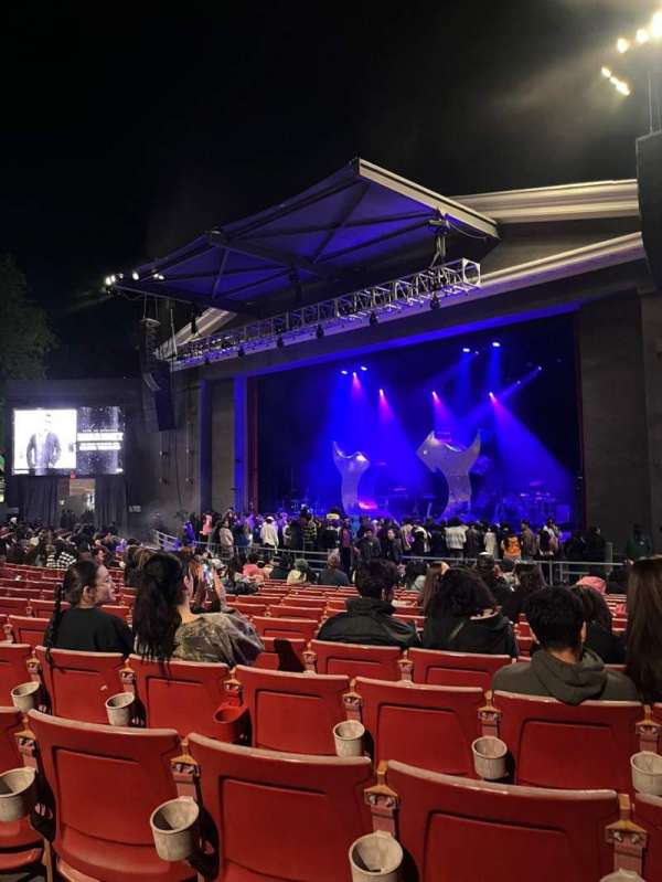 The Greek Theatre, section: A Right, row: S, seat: 10