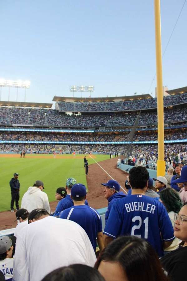 Dodger Stadium, section: 51FD, row: E, seat: 12