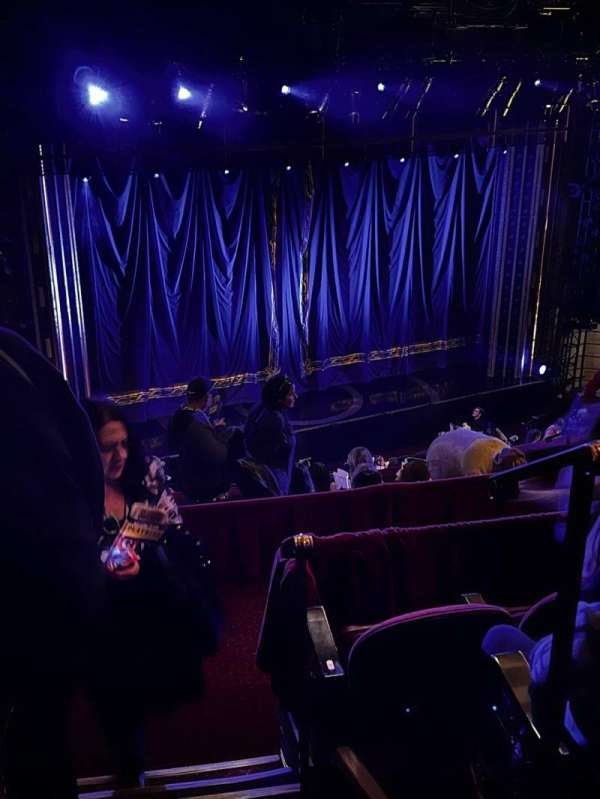 Lena Horne Theatre, section: Rear Mezzanine L, row: H, seat: 1