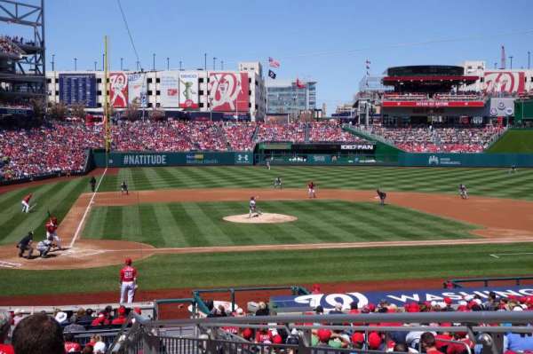 Nationals Park, section: 126, row: L, seat: 3
