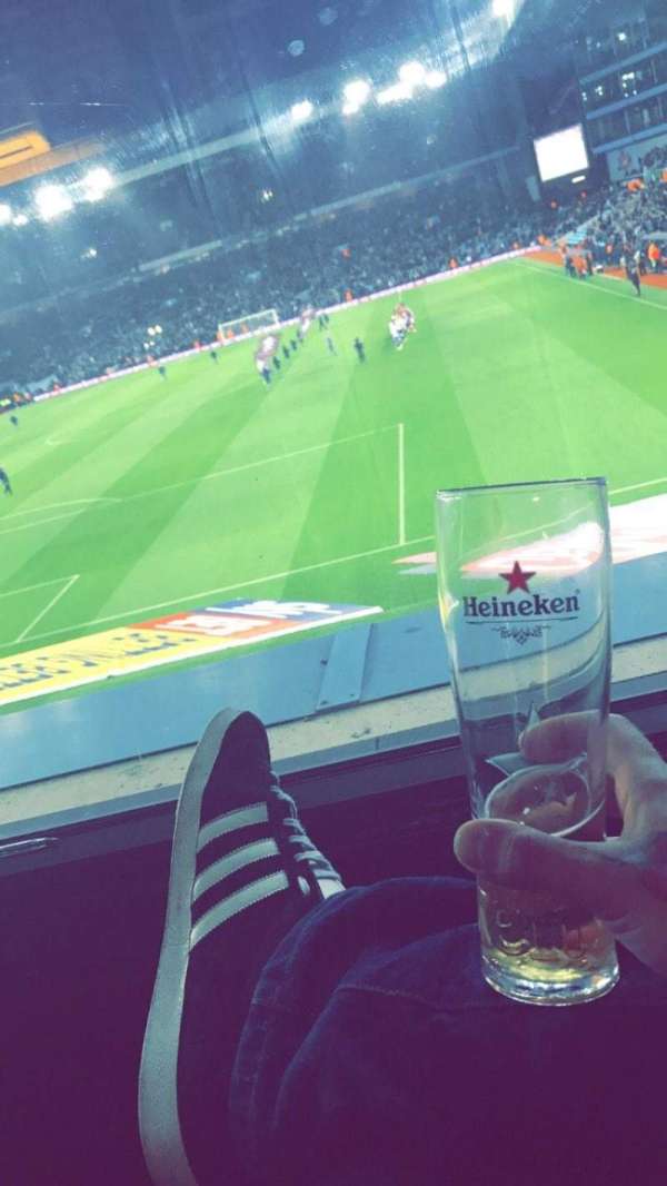 Villa Park, section: North Stand, row: Box