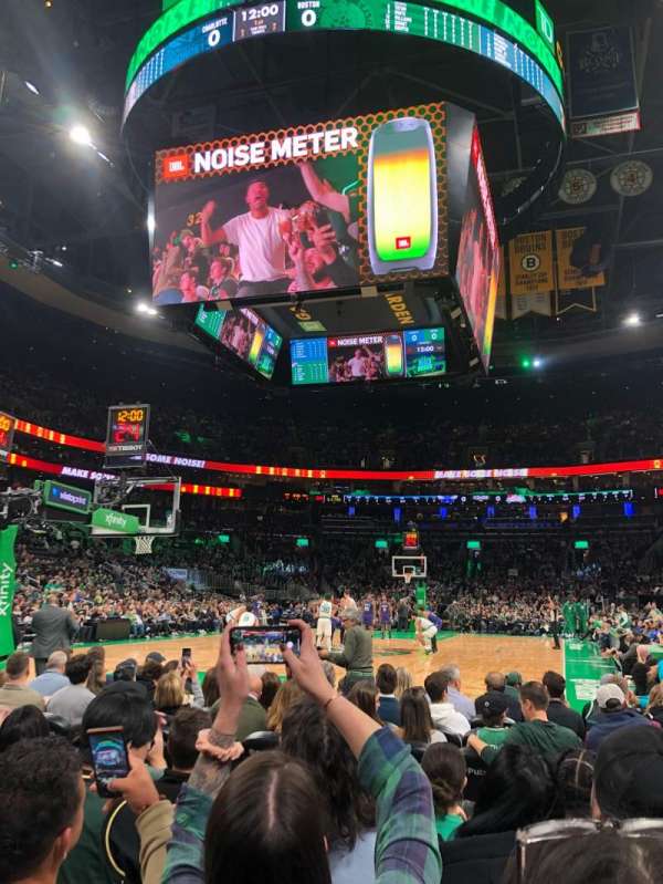 TD Garden, section: 6, row: E, seat: 1,2