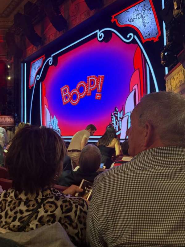 Broadhurst Theatre, section: Orchestra R, row: J, seat: 20