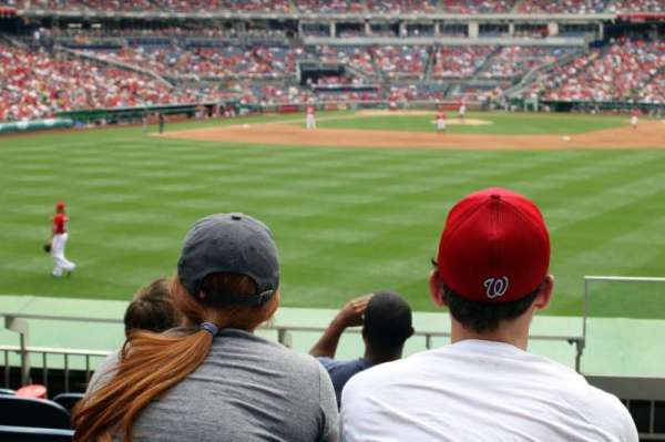 Nationals Park, section: 141, row: F, seat: 1