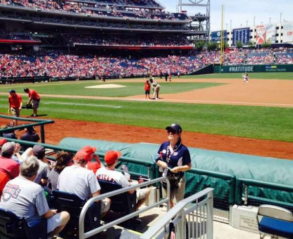 Nationals Park, section: 132, row: E, seat: 2