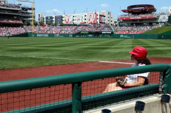 Nationals Park, section: 135, row: B, seat: 2