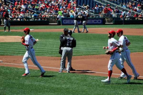 Nationals Park, section: 133, row: P, seat: 16