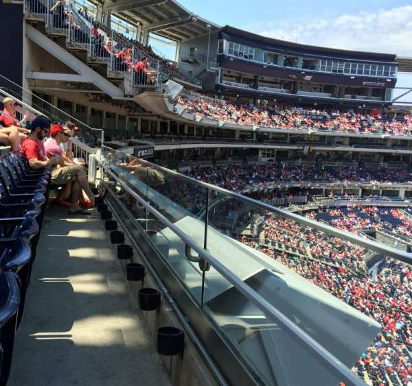 Nationals Park, section: 222, row: A, seat: 1