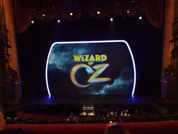 Palace Theatre, Manchester, section: Circle, row: C, seat: 22