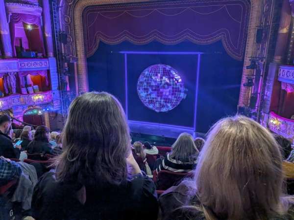 Palace Theatre, Manchester, section: Circle, row: J, seat: 15