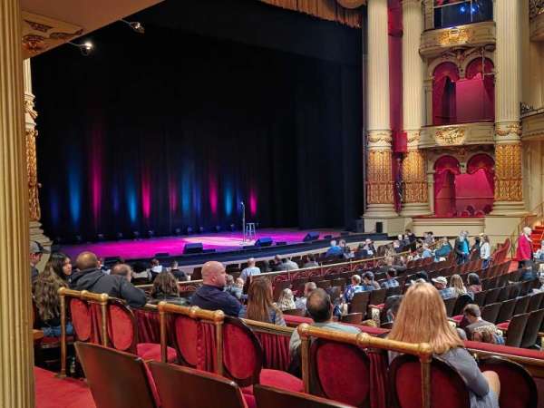 Academy of Music, section: Parquet Circle H, row: V, seat: 41
