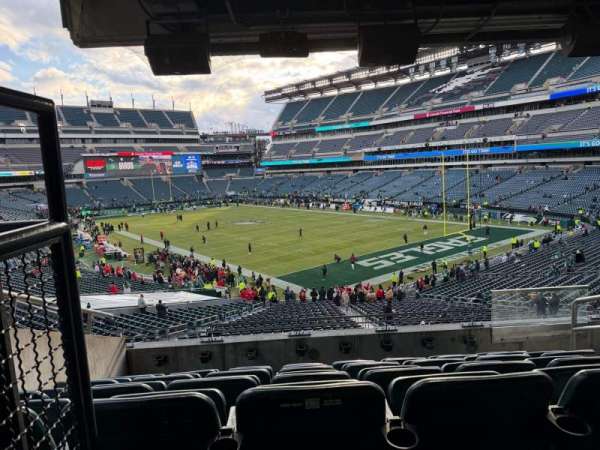 Lincoln Financial Field, section: NE Terrace 1, row: 6, seat: 29