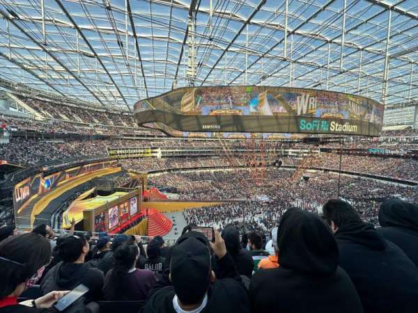 SoFi Stadium, section: 317, row: 5, seat: 12