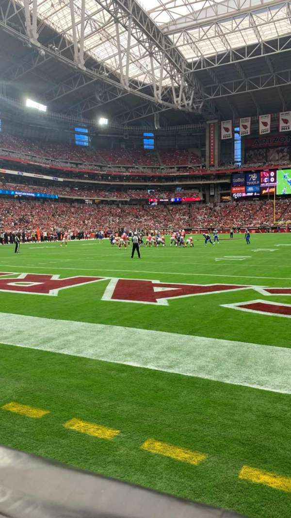State Farm Stadium, section: 139, row: 5, seat: 1