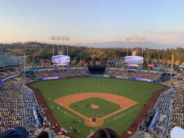 Dodger Stadium, section: 1TD, row: F, seat: 7