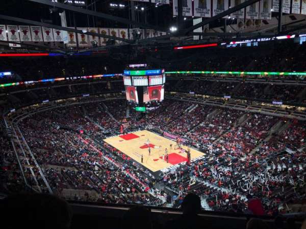 United Center, section: 312, row: 11, seat: 14