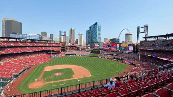Busch Stadium, section: 345, row: 6, seat: 10