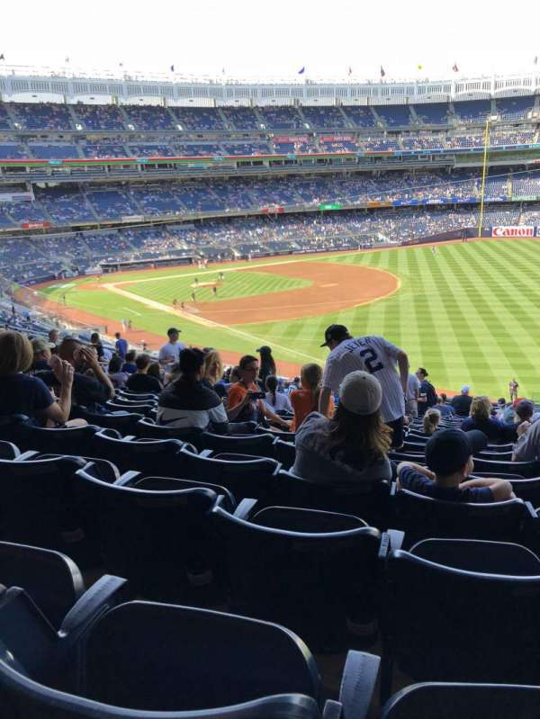 Yankee stadium, section: 210, row: 19, seat: 4
