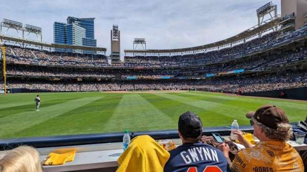Petco Park, section: 128, row: B, seat: 19