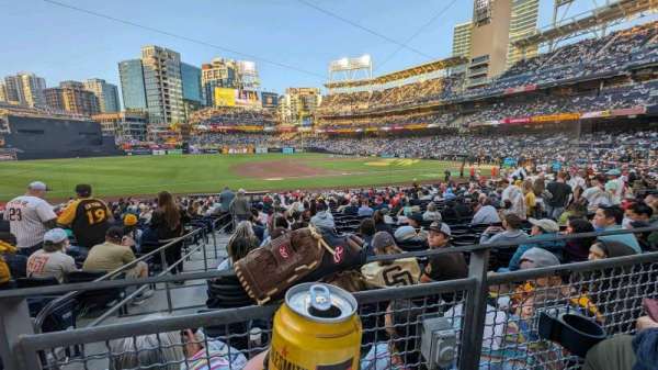 Petco Park, section: 112, row: 22, seat: 18