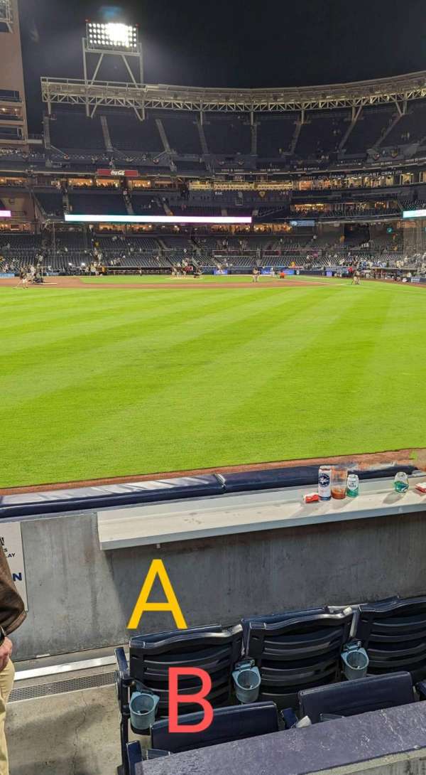 Petco Park, section: 128, row: A, seat: 24