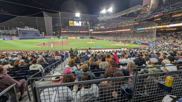Petco Park, section: 108, row: 22, seat: 19
