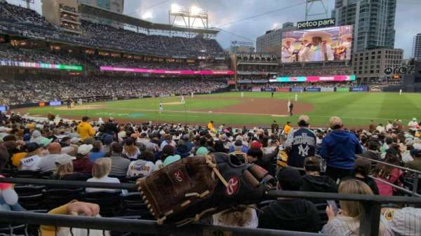 Petco Park, section: 111, row: 22D, seat: 10