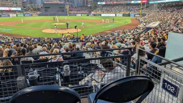 Petco Park, section: 102, row: 22, seat: 1