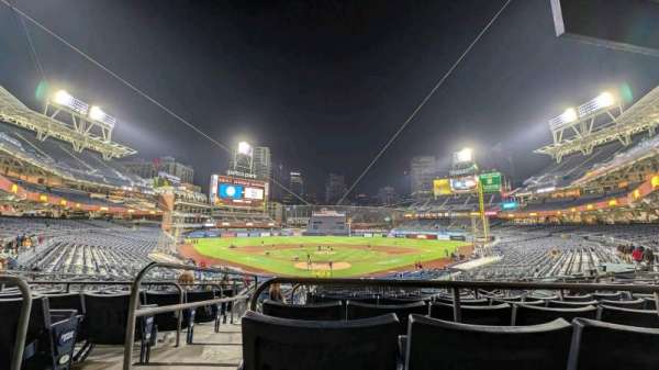 Petco Park, section: 101, row: 8, seat: 1