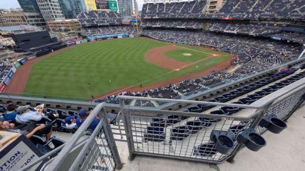 Petco Park, section: 320, row: 4D, seat: 18