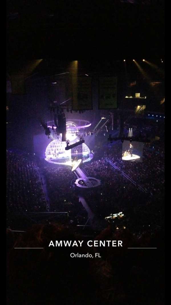 Kia Center, section: 218, row: 15, seat: 22