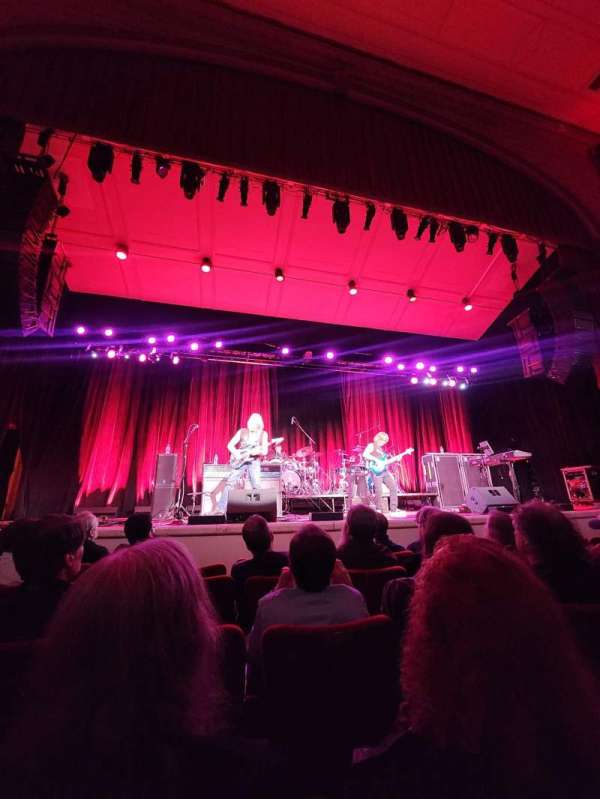 The Town Hall, section: Orchestra L, row: E, seat: 9