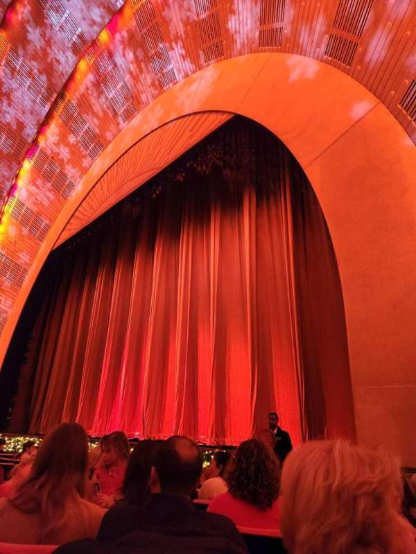 Radio City Music Hall, section: Orchestra 2, row: JJ, seat: 205