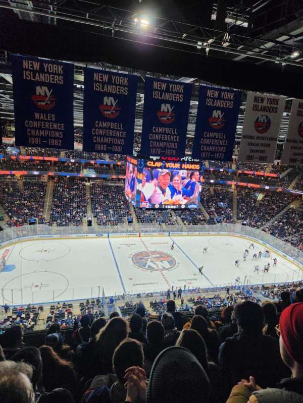 UBS Arena, section: 307, row: 6, seat: 15