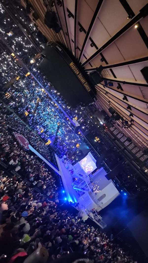 Madison Square Garden, section: 210, row: 2, seat: 20