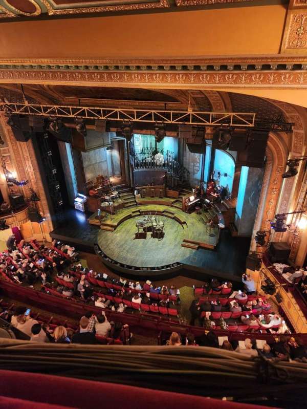 Walter Kerr Theatre, section: Balcony R, row: A, seat: 26