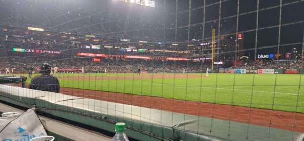 Oracle Park, section: 104, row: A, seat: 5