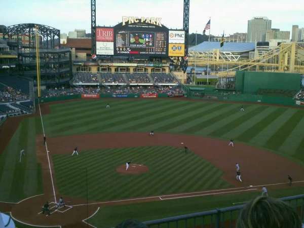 PNC Park, section: 212, row: D, seat: 7