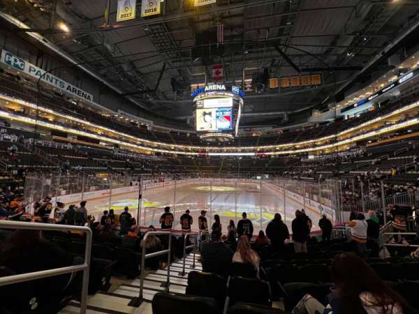 PPG Paints Arena, section: 117, row: F, seat: 9