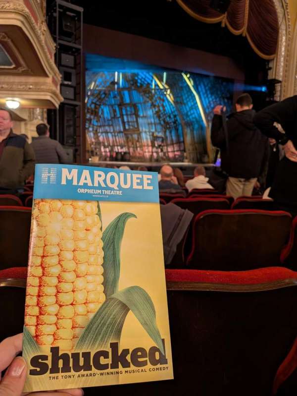 Orpheum Theatre, Minneapolis, section: Main Floor 3, row: N, seat: 9
