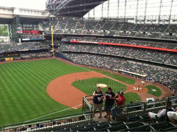 American Family Field, section: 433, row: 15, seat: 6
