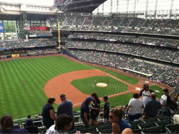 American Family Field, section: 432, row: 15, seat: 17