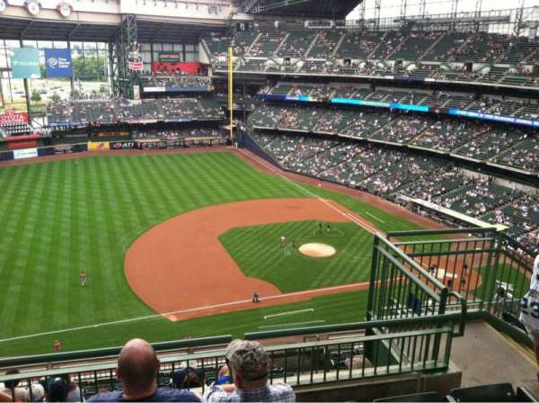 American Family Field, section: 431, row: 11, seat: 5