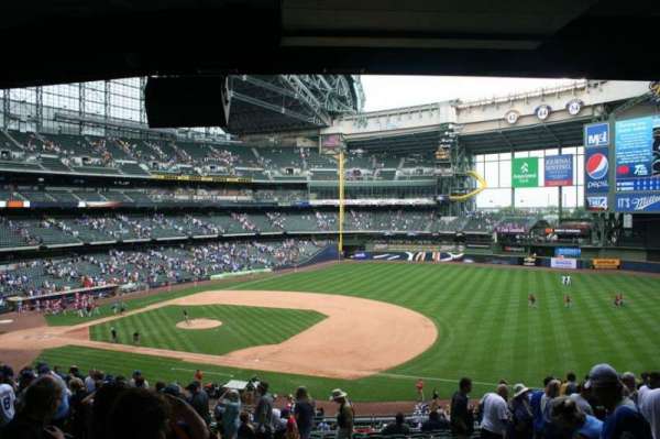 American Family Field, section: 211, row: 18, seat: 17